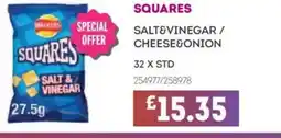 Bestway SQUARES Salt&vinegar / cheese&onion offer