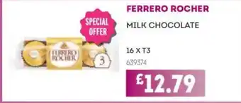 Bestway FERRERO ROCHER Milk chocolate offer