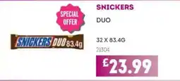 Bestway SNICKERS Duo offer