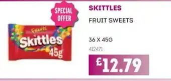 Bestway SKITTLES Fruit sweets offer