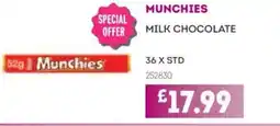 Bestway MUNCHIES Milk chocolate offer