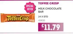 Bestway TOFFEE CRISP Milk chocolate bar offer