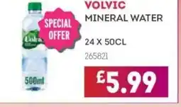 Bestway VOLVIC Mineral water offer