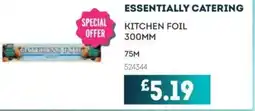 Bestway Essentially catering kitchen foil offer