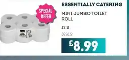Bestway ESSENTIALLY CATERING Mini jumbo toilet roll offer