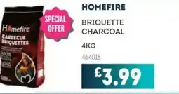 Bestway HOMEFIRE Briquette charcoal offer