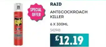 Bestway RAID Ant&cockroach Killer offer