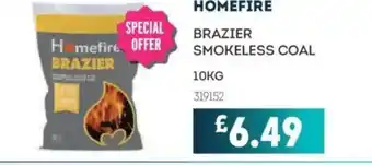 Bestway HOMEFIRE Brazier smokeless coal offer