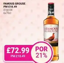 Bestway FAMOUS GROUSE offer