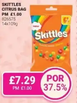 Bestway Skittles citrus bag offer
