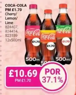 Bestway COCA-COLA Cherry/ Lemon/ Lime offer