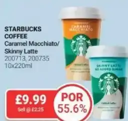 Bestway STARBUCKS COFFEE Caramel Macchiato/ Skinny Latte offer