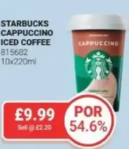 Bestway Starbucks cappuccino iced coffee offer