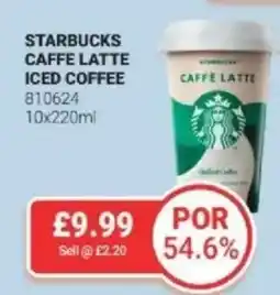 Bestway Starbucks caffe latte iced coffee offer
