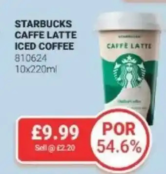 Bestway Starbucks caffe latte iced coffee offer