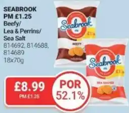 Bestway SEABROOK Beefy/ Lea & Perrins/ Sea Salt offer
