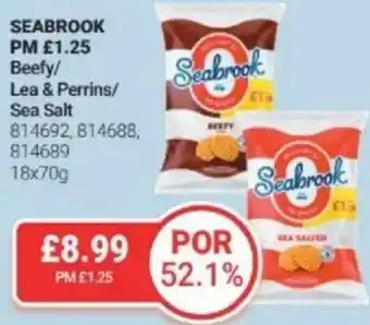 Bestway SEABROOK Beefy/ Lea & Perrins/ Sea Salt offer