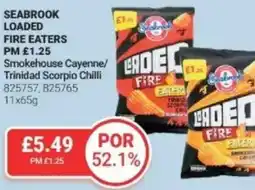 Bestway SEABROOK Loaded fire eaters Smokehouse Cayenne/ Trinidad Scorpio Chilli offer