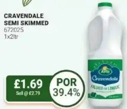 Bestway CRAVENDALE Semi skimmed offer