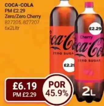 Bestway COCA-COLA Zero/Zero Cherry offer