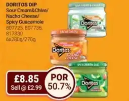 Bestway DORITOS DIP Sour Cream&Chive/ Nacho Cheese/ Spicy Guacamole offer