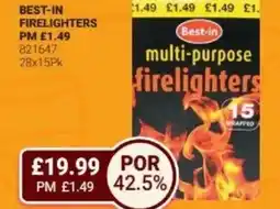 Bestway Best-in firelighters offer