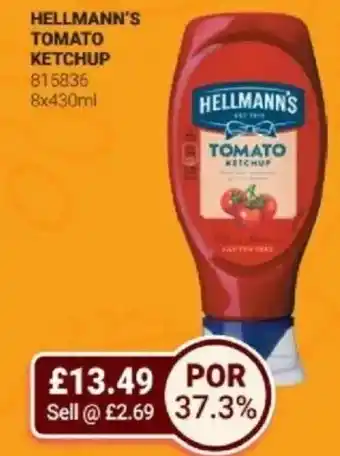 Bestway HELLMANN'S Tomato ketchup offer