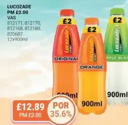 Bestway LUCOZADE offer
