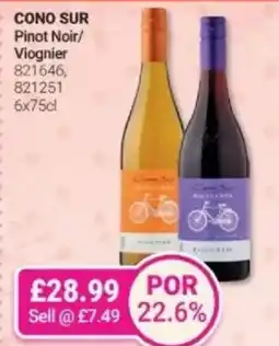 Bestway CONO SUR Pinot Noir/ Viognier offer