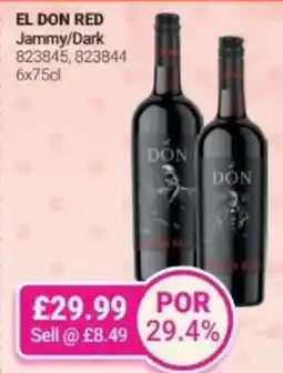 Bestway EL DON RED Jammy/Dark offer