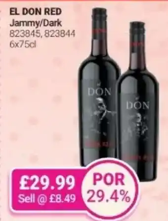 Bestway EL DON RED Jammy/Dark offer