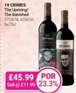 Bestway 19 CRIMES The Uprising/ The Banished offer