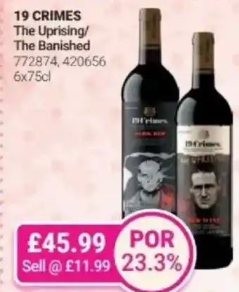 Bestway 19 CRIMES The Uprising/ The Banished offer