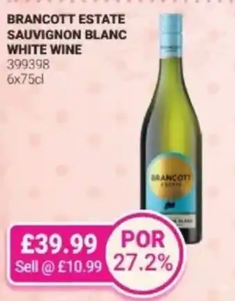 Bestway Brancott estate sauvignon blanc white wine offer
