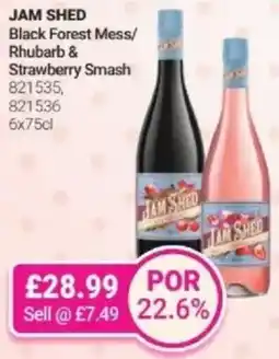 Bestway JAM SHED Black Forest Mess/ Rhubarb & Strawberry Smash offer