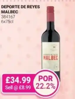 Bestway Deporte de reyes malbec offer