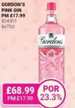 Bestway Gordon's pink gin offer