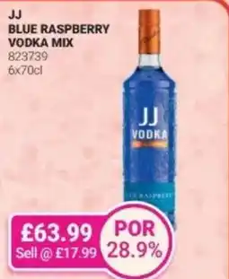 Bestway JJ Blue raspberry vodka mix offer