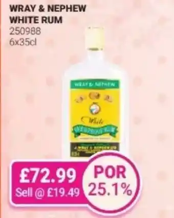 Bestway Wray & nephew white rum offer
