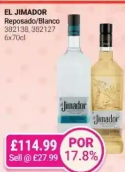 Bestway EL JIMADOR Reposado/Blanco offer