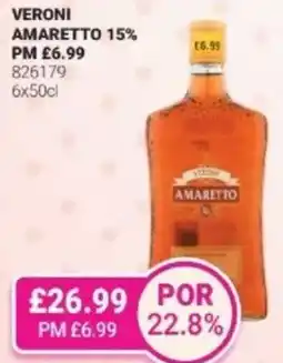 Bestway Veroni amaretto 15% offer