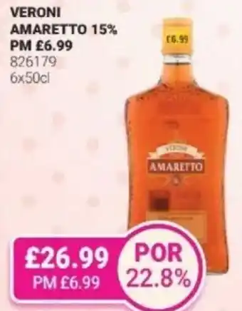 Bestway Veroni amaretto 15% offer