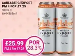 Bestway Carlsberg export offer