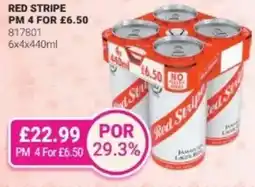 Bestway Red stripe offer