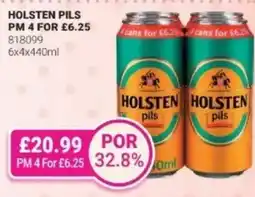 Bestway Holsten pils offer