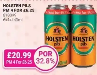 Bestway Holsten pils offer