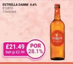 Bestway Estrella damm 4.6% offer