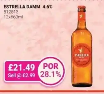 Bestway Estrella damm 4.6% offer