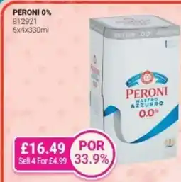 Bestway Peroni 0% offer
