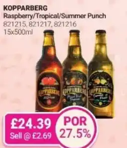 Bestway KOPPARBERG Raspberry/Tropical/Summer Punch offer